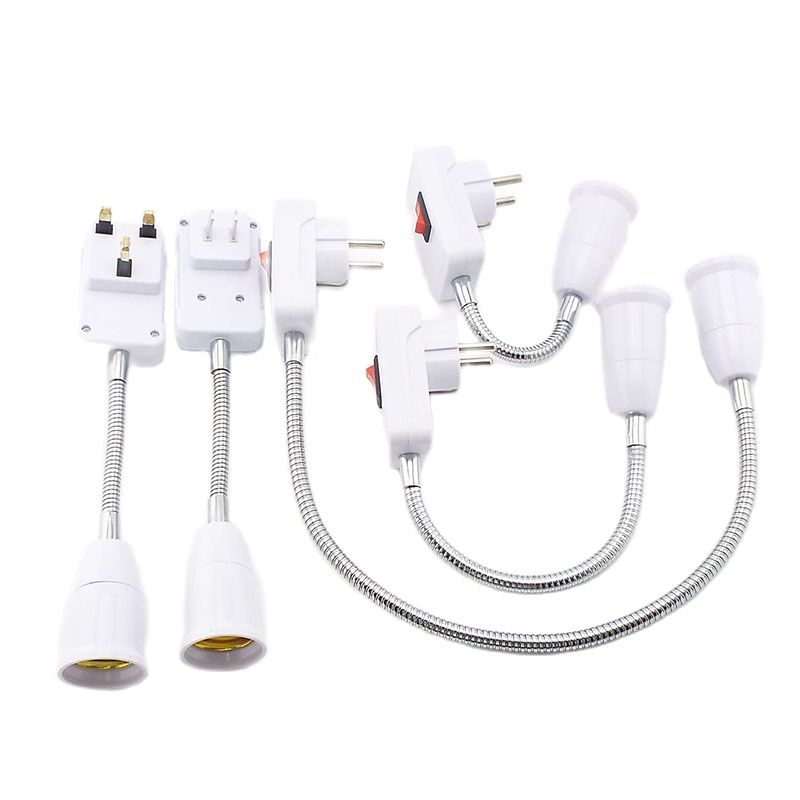 Candle Making Supplies Uk - Prolunga flessibile E27 lampada prolunga lampadina