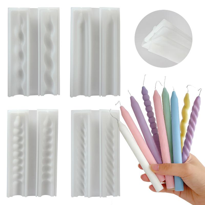 Candle Supplies Storage - Stampo in Silicone a Spirale Lunga