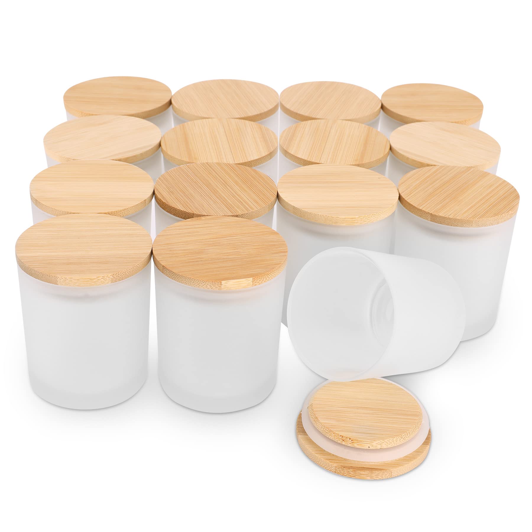 Candle Making Supplies Jars - Confezione da 6 barattoli di candela