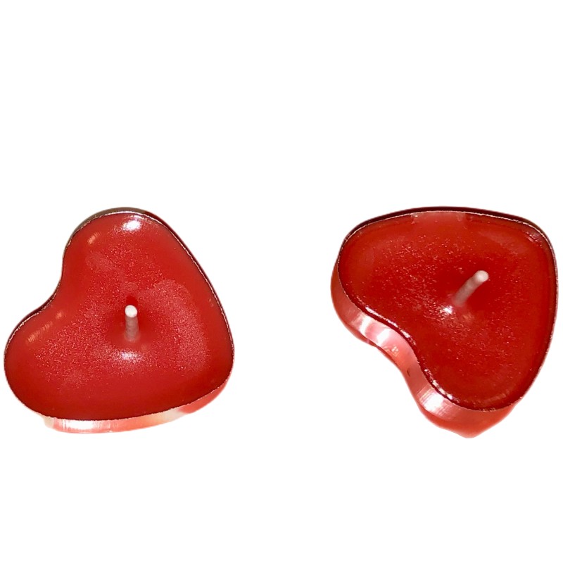 100 set a forma di cuore vuoto - Candle Supplies Storage recensione e prezzo