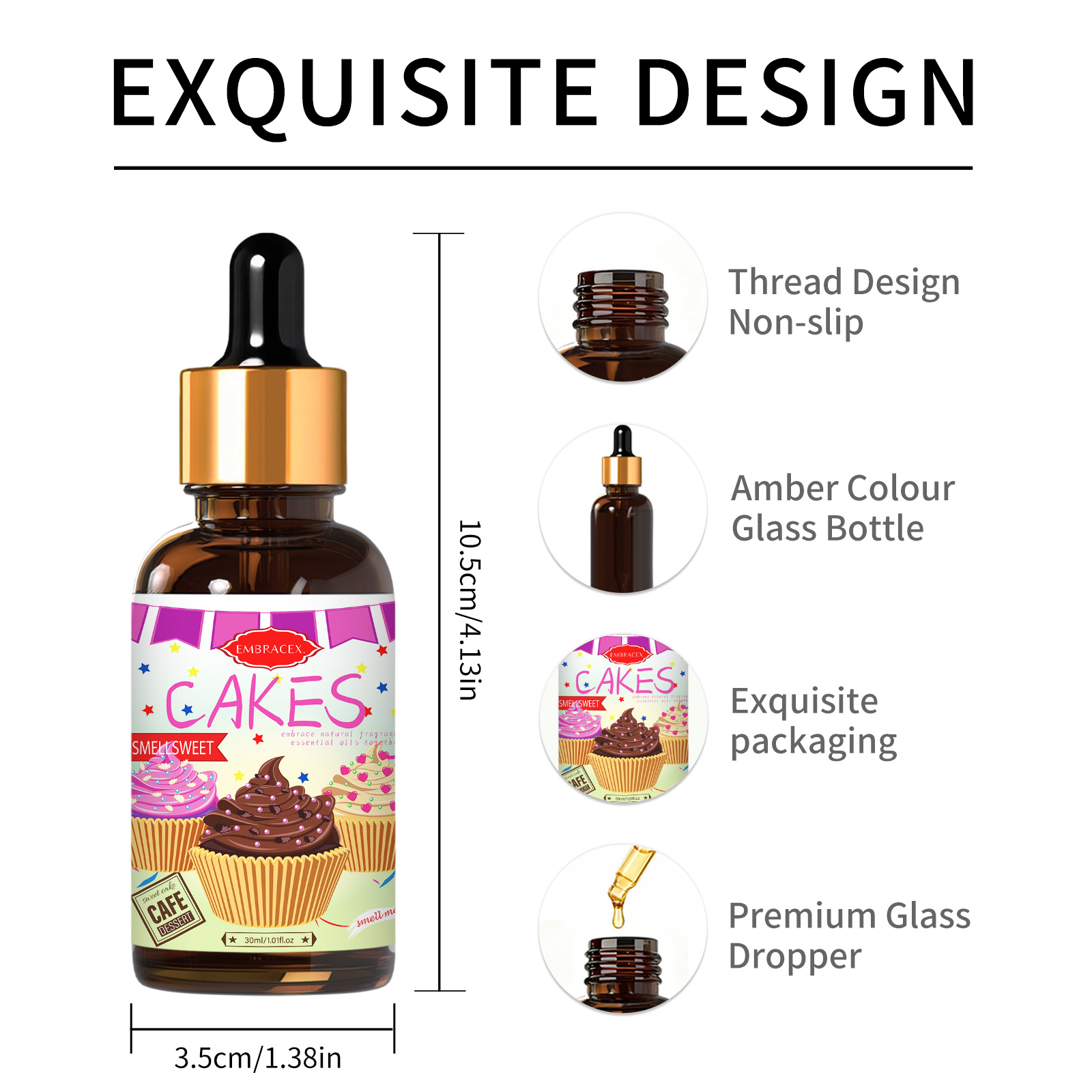 Olio essenziale per torte da 3 - Candle Supplies Fragrance Oil recensione e prezzo