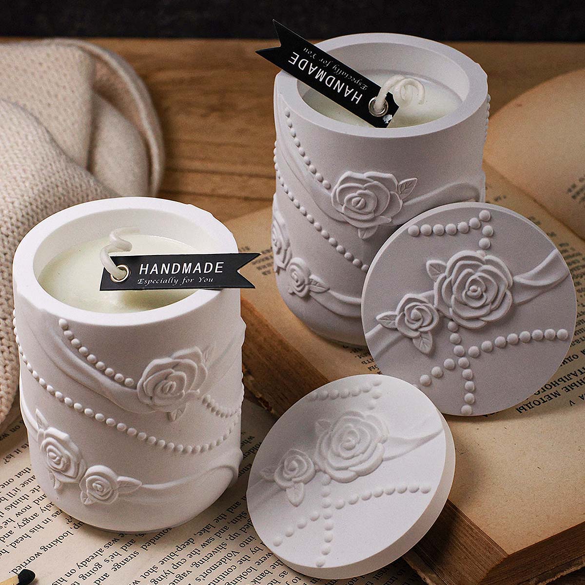 Stampo in silicone per baratto - Candle Making Supplies Jars recensione e prezzo