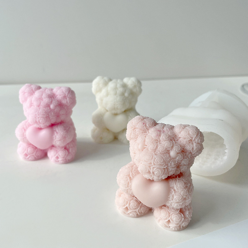 3D Orso Abbraccio Amore Stampi - Candle Supplies Storage recensione e prezzo