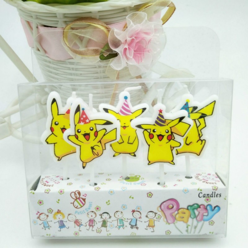5 pz/lotto Pokemon Torta Di Co - Candle Surprise recensione e prezzo
