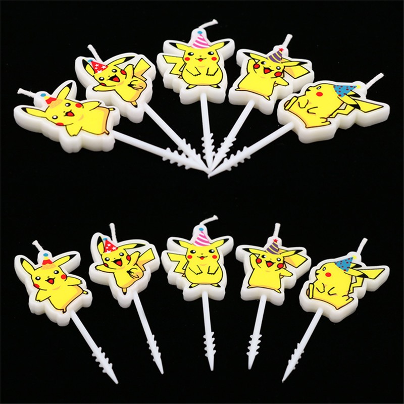 5 pz/lotto Pokemon Torta Di Co - Candle Surprise recensione e prezzo