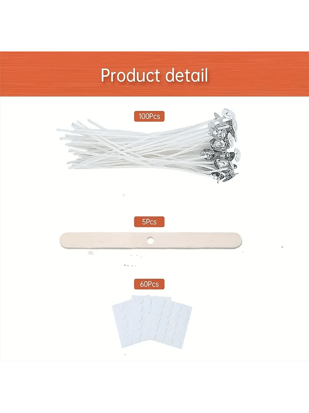 100 pezzi di stoppino per cand - Cotton Wick 6 Inch recensione e prezzo