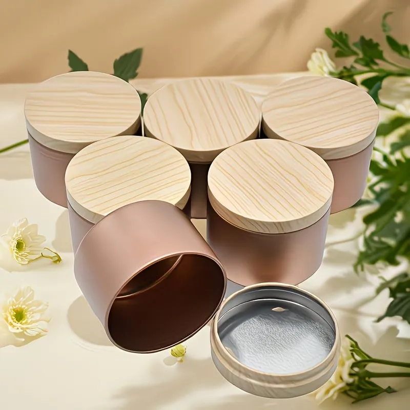 Barattoli in Metallo Oro Rosa  - Candle Making Supplies Jars recensione e prezzo