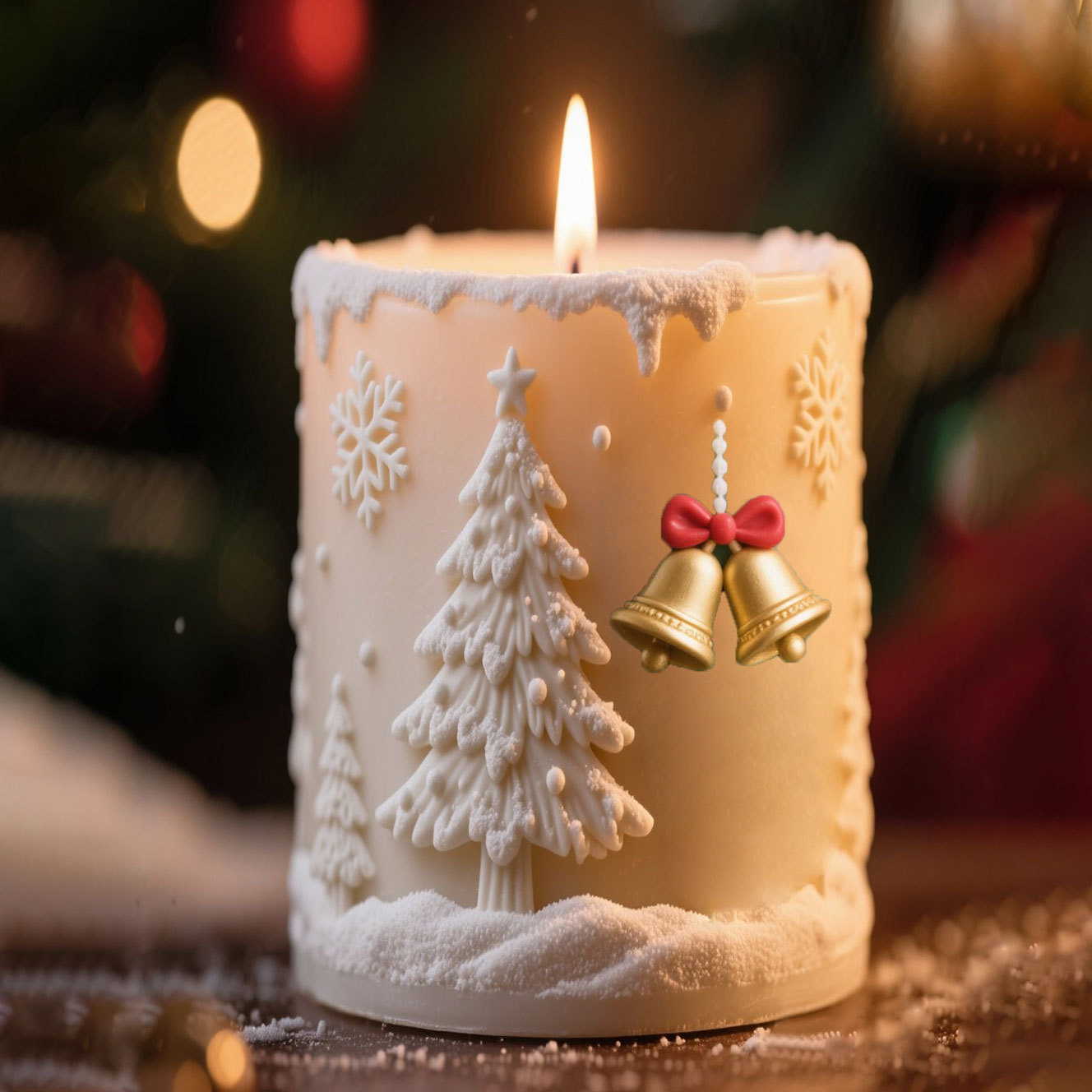 Cilindro in rilievo 3D Fiocco  - Candle Supplies Storage recensione e prezzo