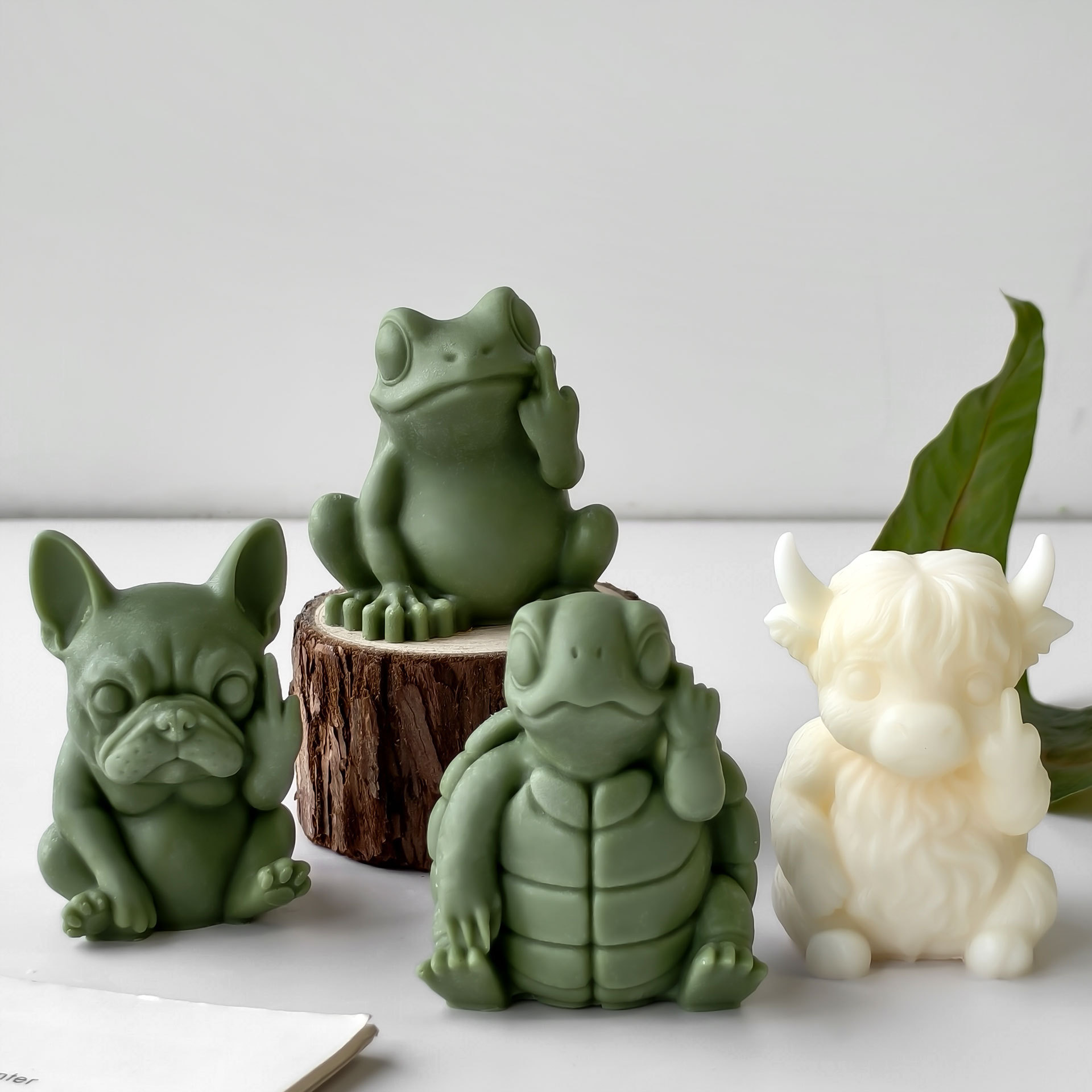 Fai da te Cartoon Yak Tartarug - Candle Supplies Storage recensione e prezzo