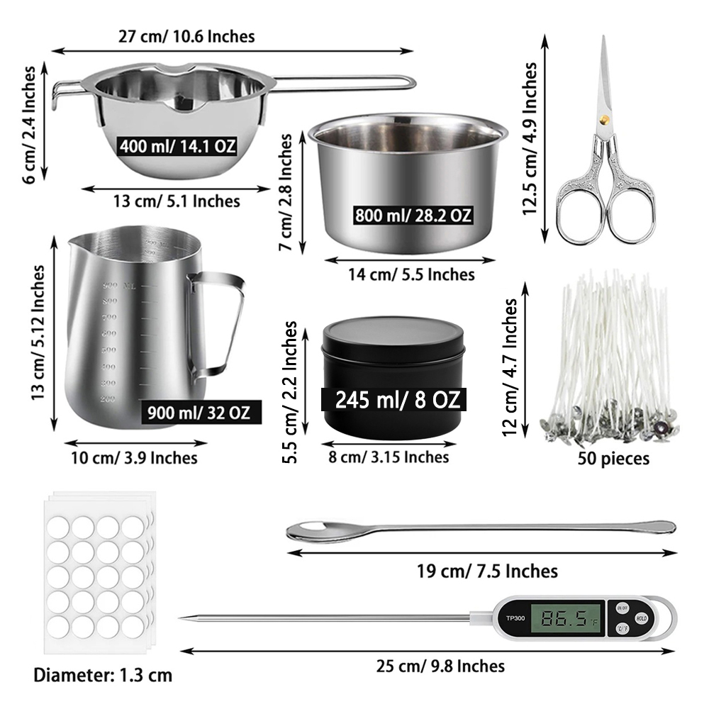 Glintmos Kit per realizzare ca - Wax Melting Pot recensione e prezzo