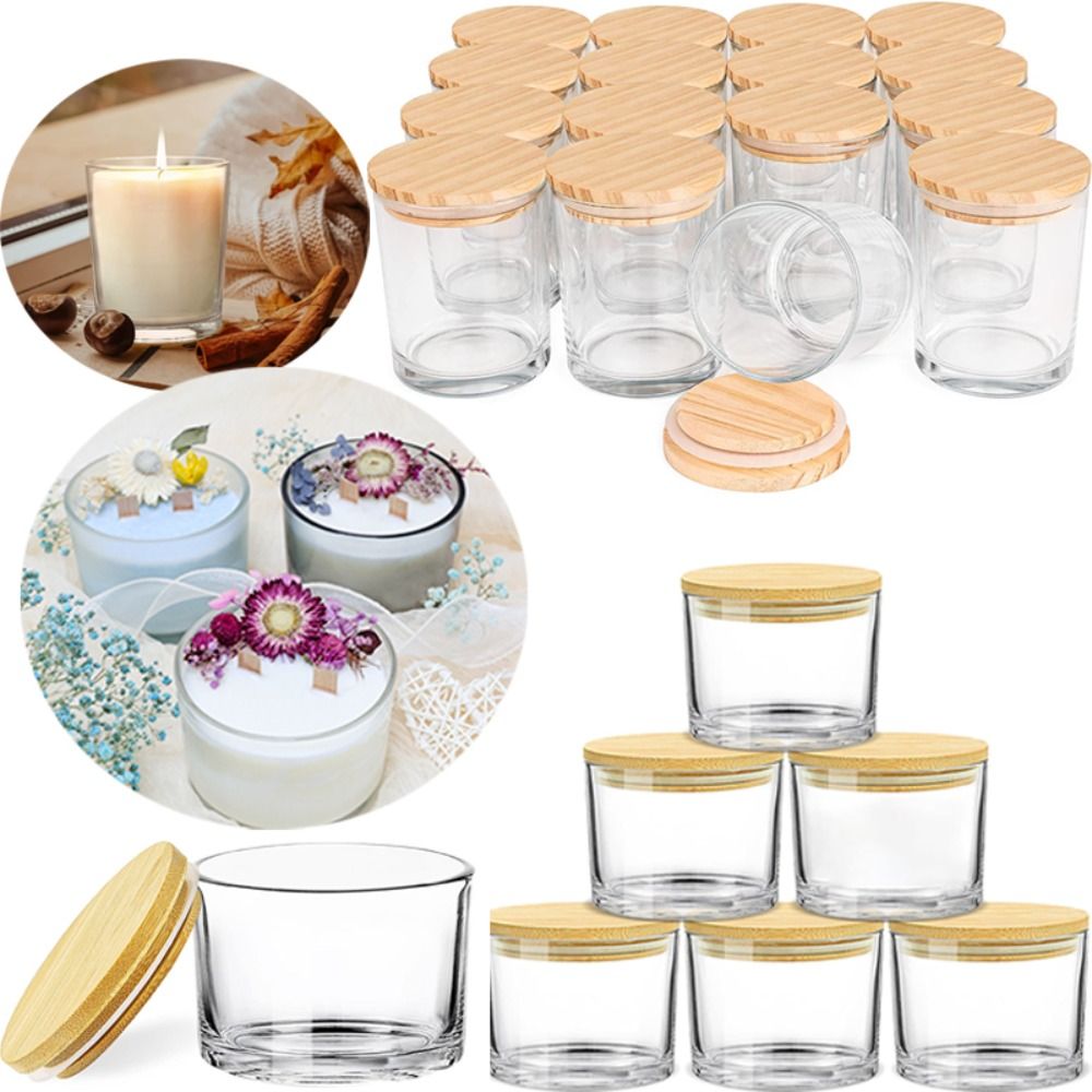 Barattoli per candele in vetro - Candle Making Supplies Jars recensione e prezzo