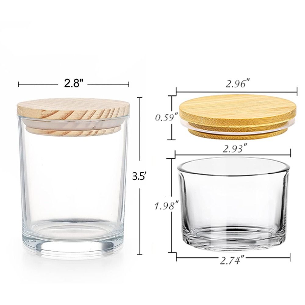 Barattoli per candele in vetro - Candle Making Supplies Jars recensione e prezzo