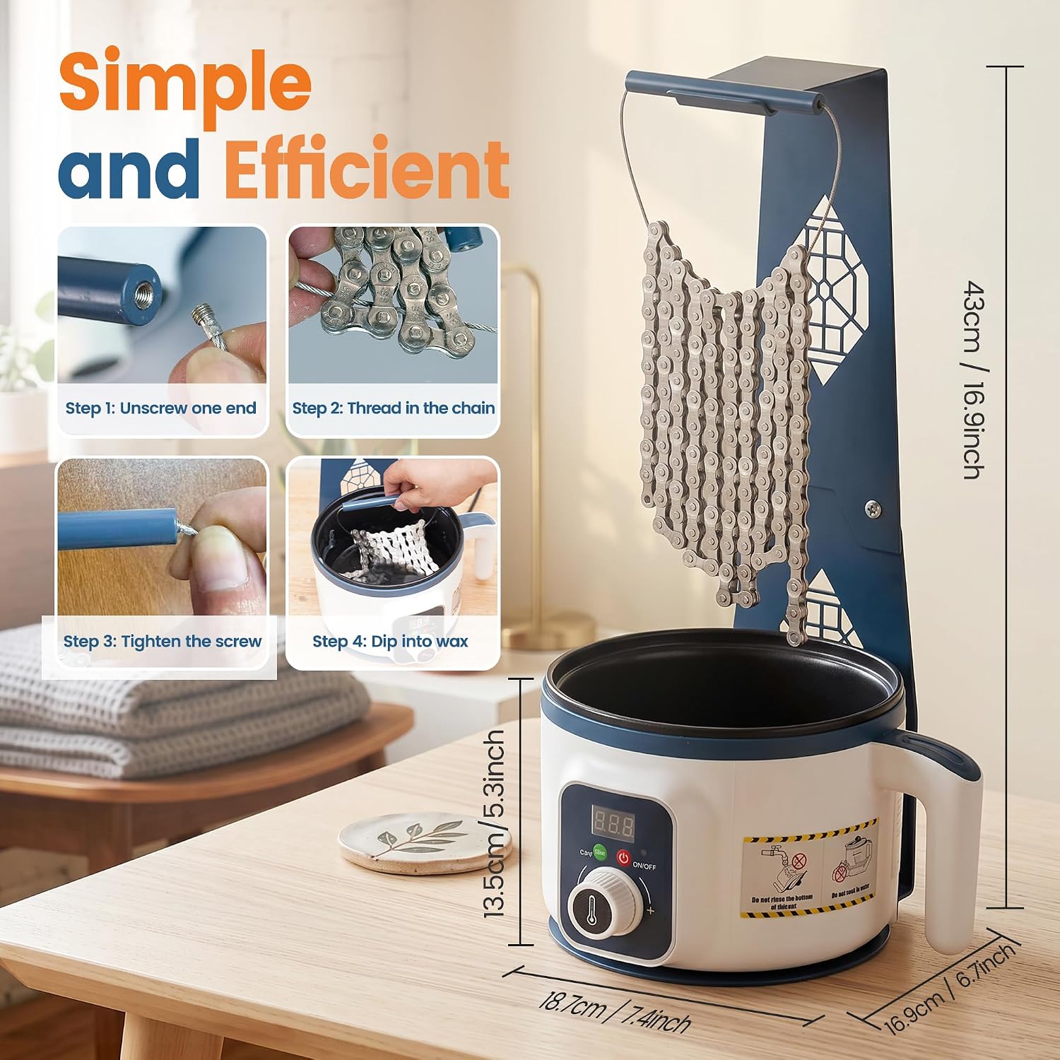 Pentola per sciogliere la cera - Wax Melting Pot recensione e prezzo