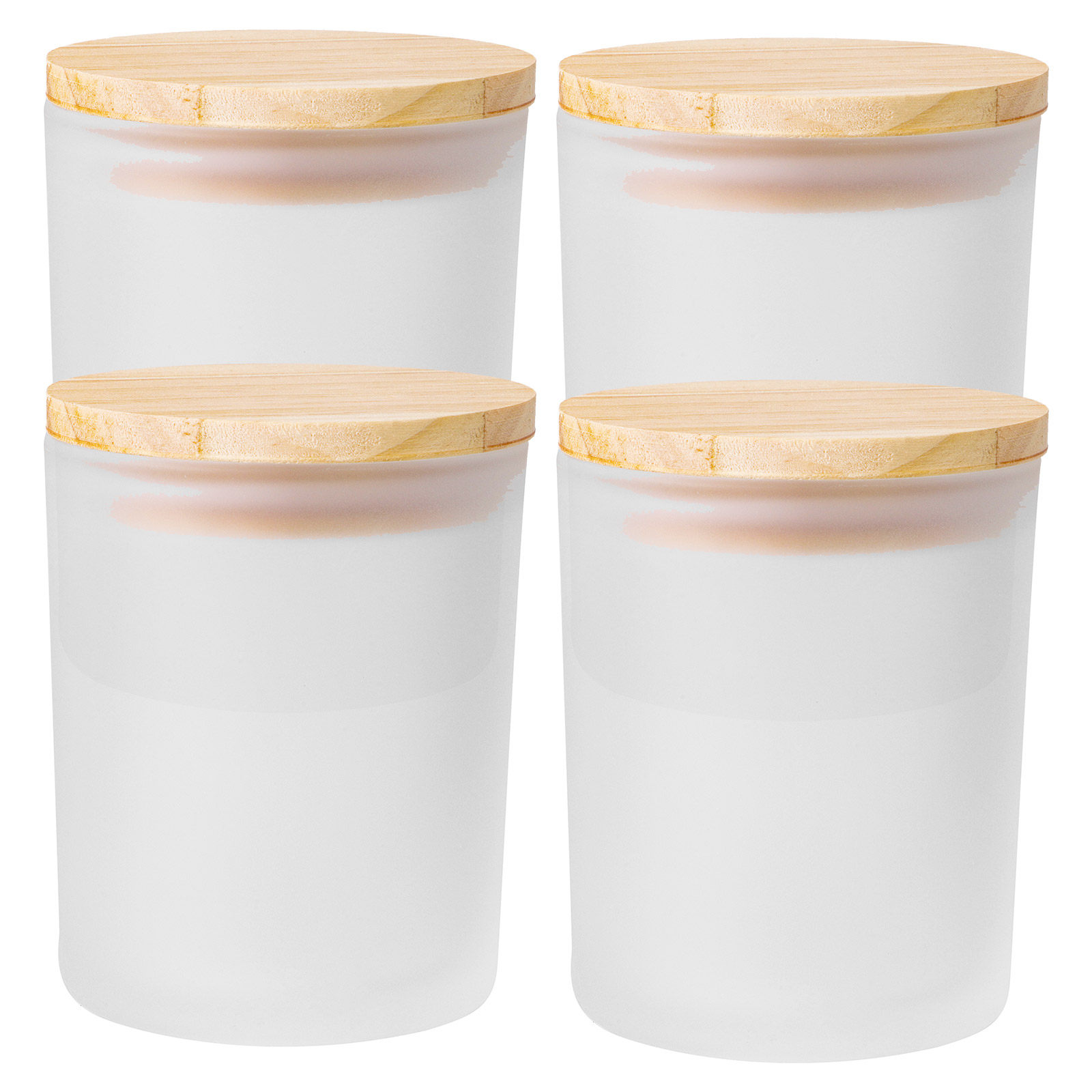 Set di 4 Barattoli in Vetro Sm - Candle Making Supplies Jars recensione e prezzo