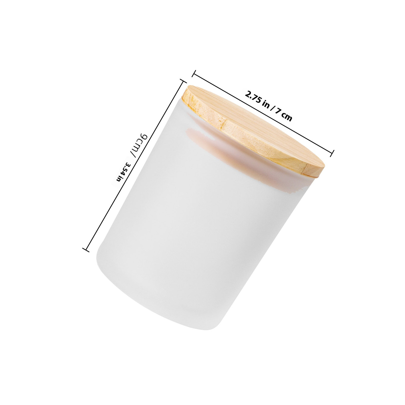 Set di 4 Barattoli in Vetro Sm - Candle Making Supplies Jars recensione e prezzo